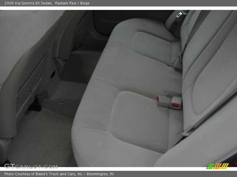 Radiant Red / Beige 2006 Kia Spectra EX Sedan