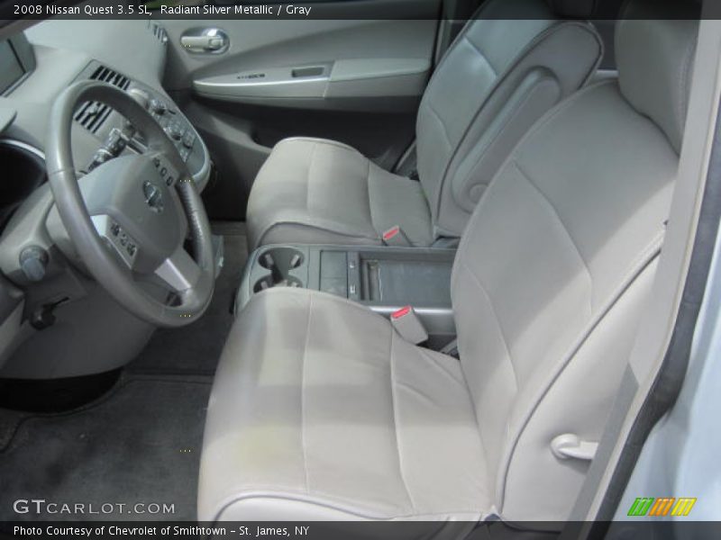 Radiant Silver Metallic / Gray 2008 Nissan Quest 3.5 SL