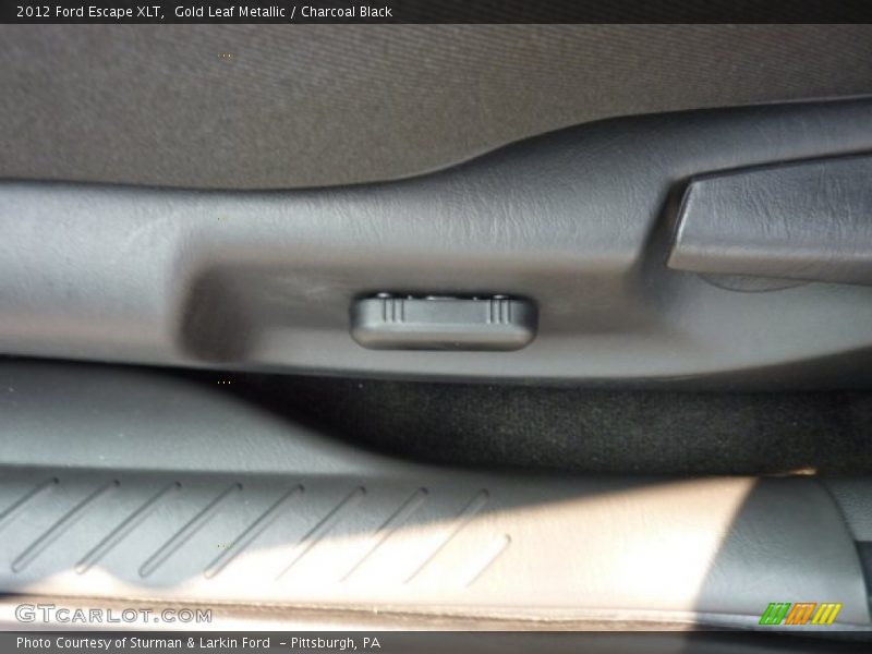 Gold Leaf Metallic / Charcoal Black 2012 Ford Escape XLT