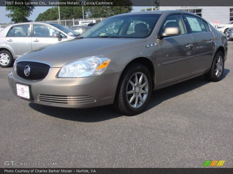 Sandstone Metallic / Cocoa/Cashmere 2007 Buick Lucerne CXL