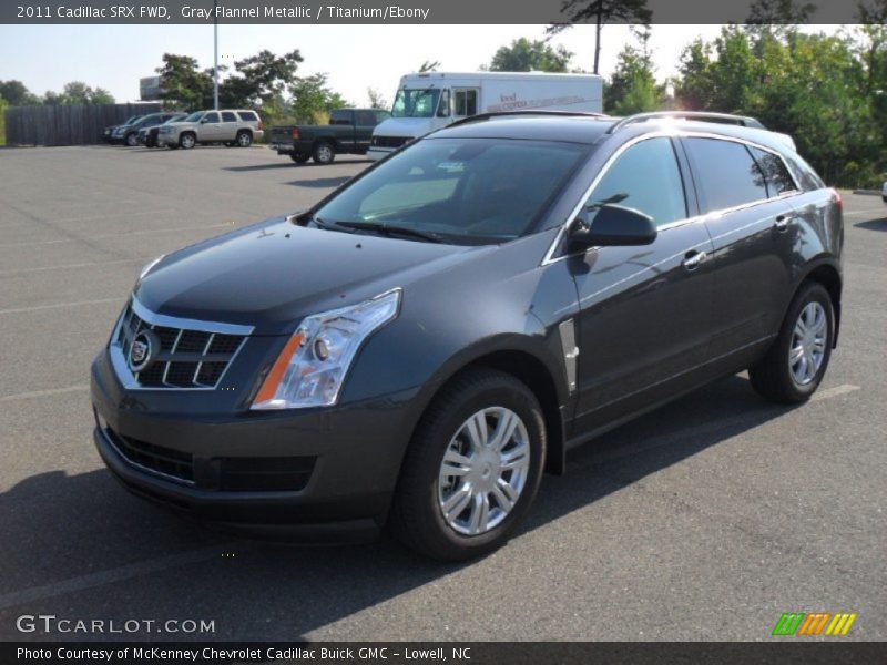 Gray Flannel Metallic / Titanium/Ebony 2011 Cadillac SRX FWD