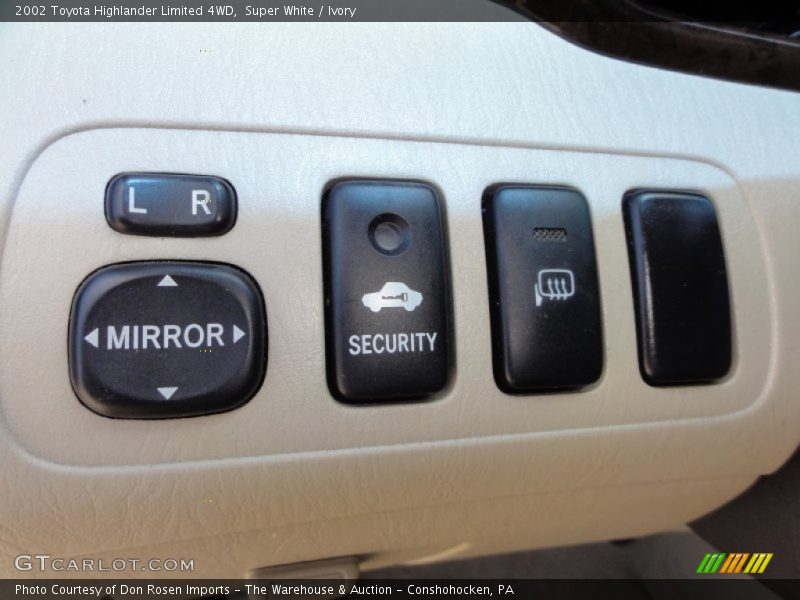 Super White / Ivory 2002 Toyota Highlander Limited 4WD