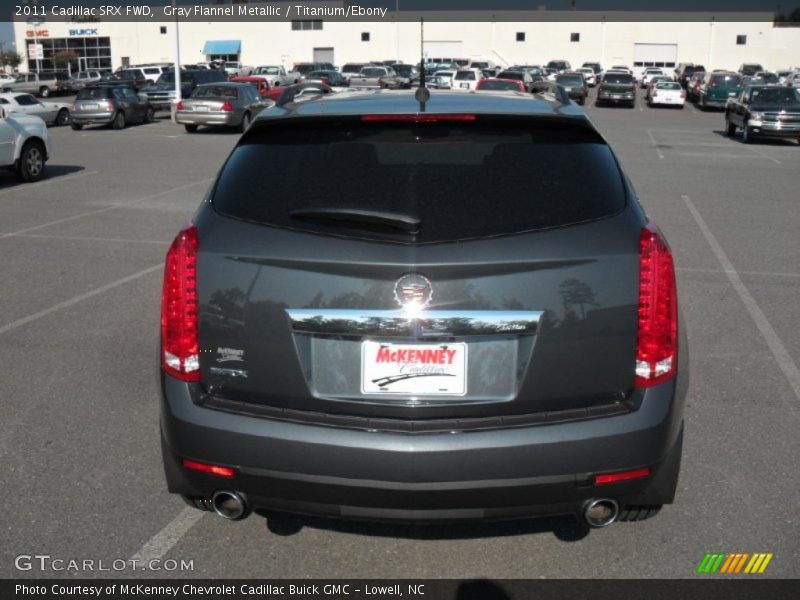 Gray Flannel Metallic / Titanium/Ebony 2011 Cadillac SRX FWD