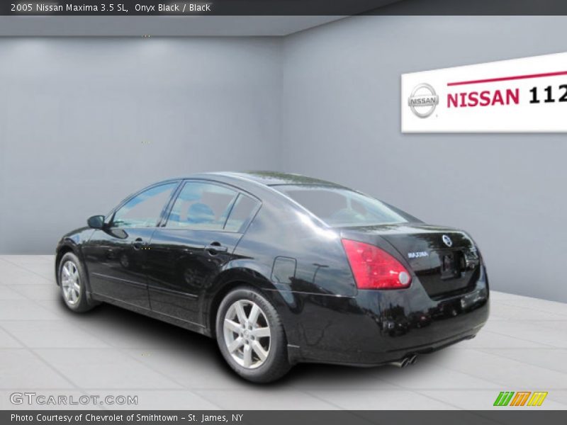 Onyx Black / Black 2005 Nissan Maxima 3.5 SL