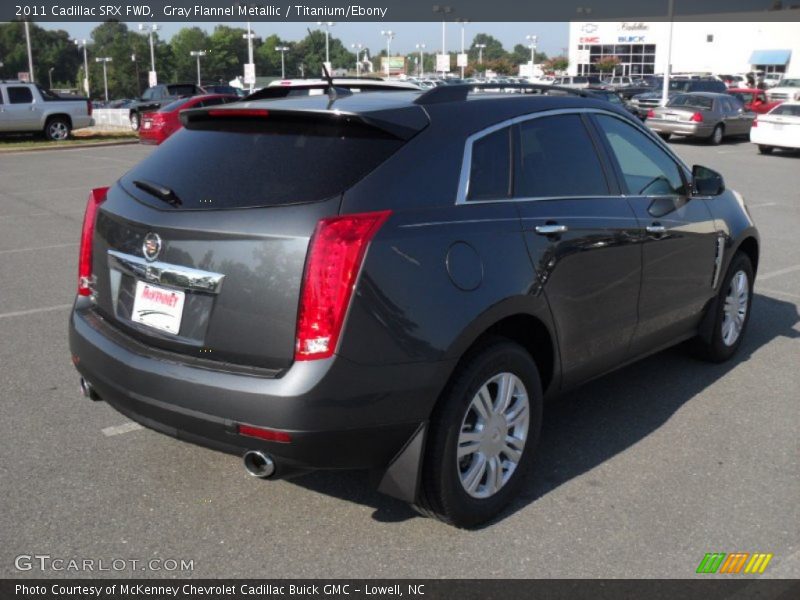Gray Flannel Metallic / Titanium/Ebony 2011 Cadillac SRX FWD