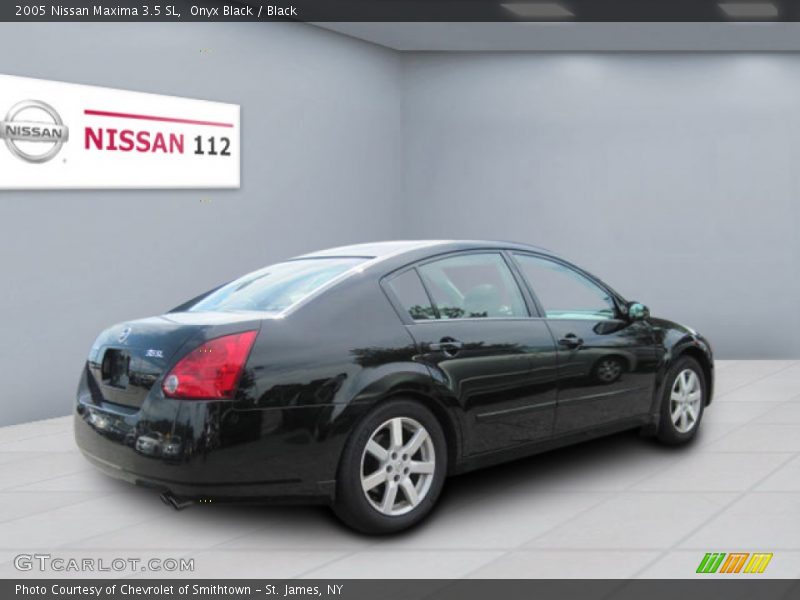 Onyx Black / Black 2005 Nissan Maxima 3.5 SL