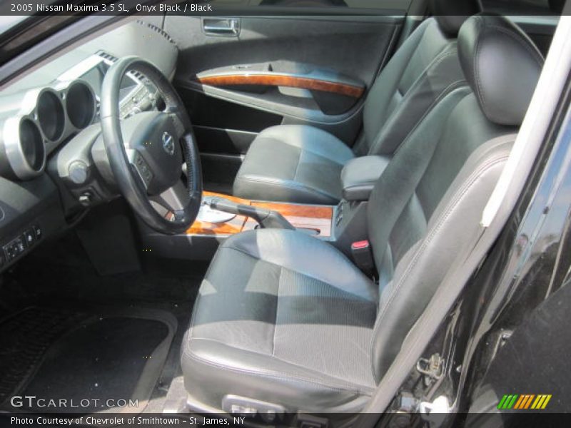 Onyx Black / Black 2005 Nissan Maxima 3.5 SL