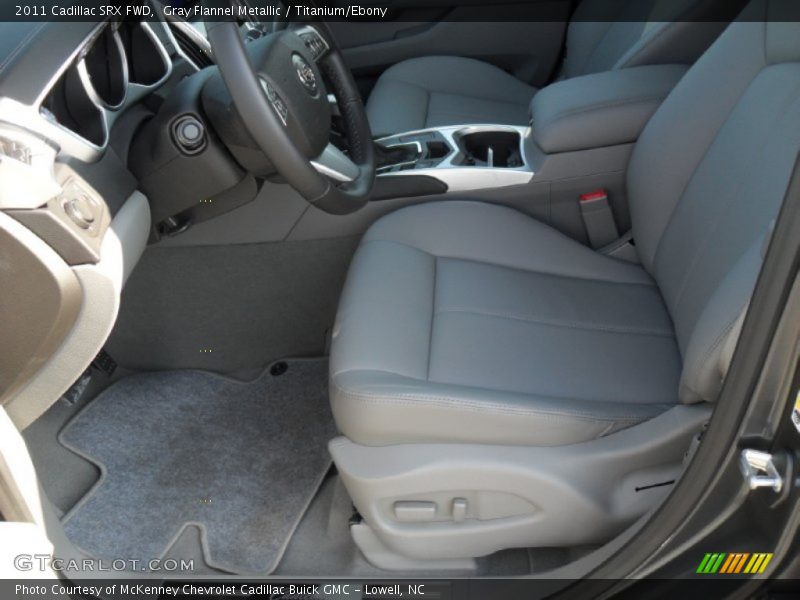 Gray Flannel Metallic / Titanium/Ebony 2011 Cadillac SRX FWD