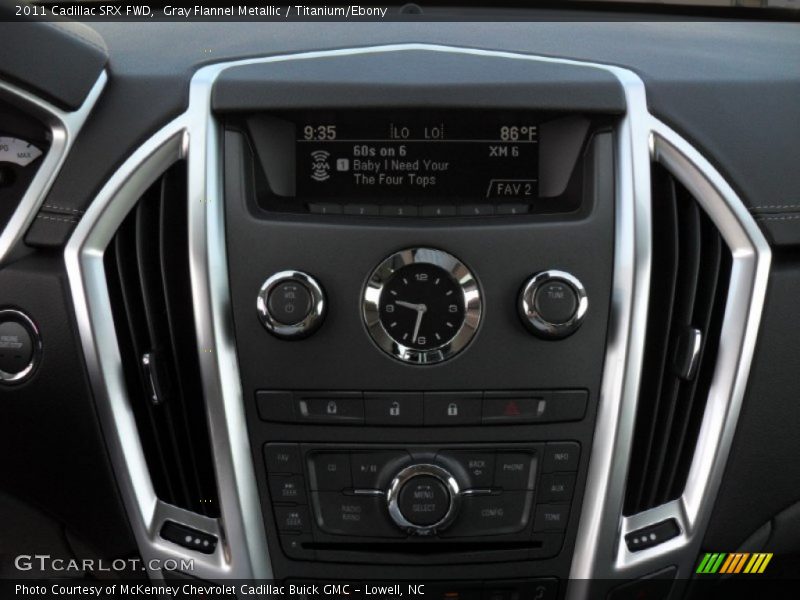 Gray Flannel Metallic / Titanium/Ebony 2011 Cadillac SRX FWD
