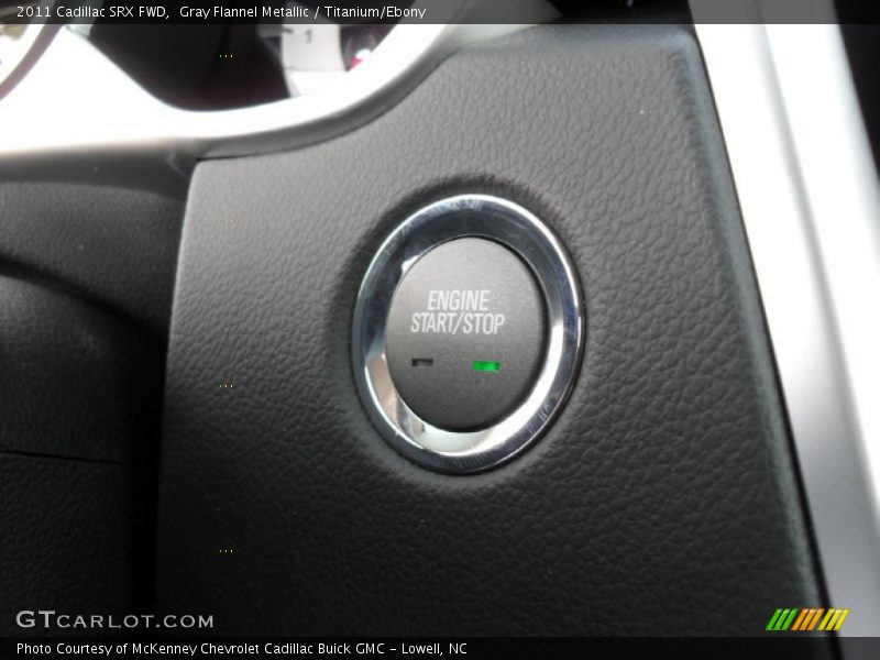 Gray Flannel Metallic / Titanium/Ebony 2011 Cadillac SRX FWD