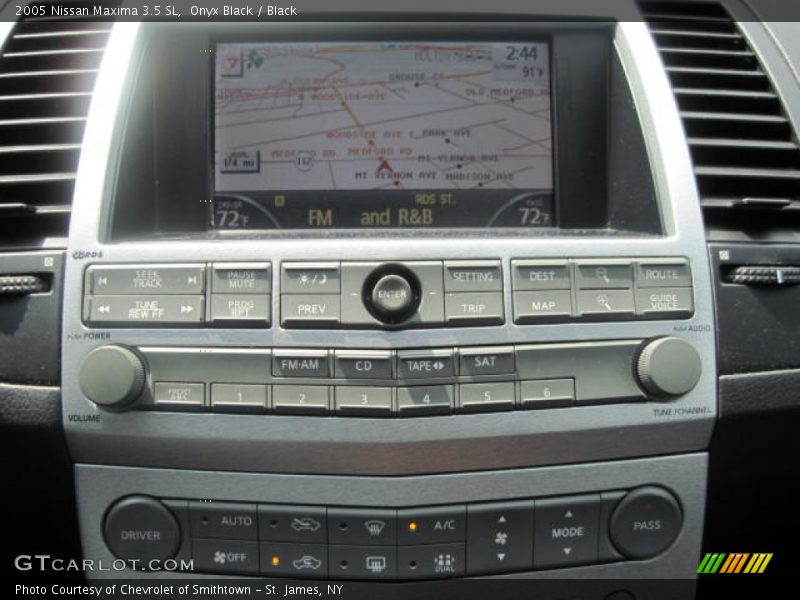 Onyx Black / Black 2005 Nissan Maxima 3.5 SL