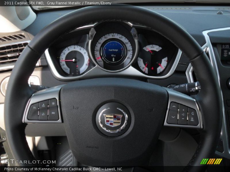 Gray Flannel Metallic / Titanium/Ebony 2011 Cadillac SRX FWD