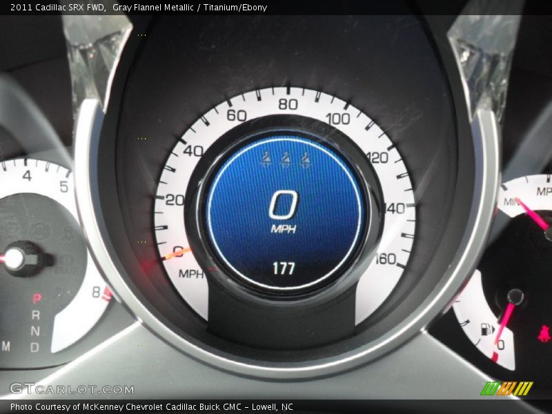 Gray Flannel Metallic / Titanium/Ebony 2011 Cadillac SRX FWD