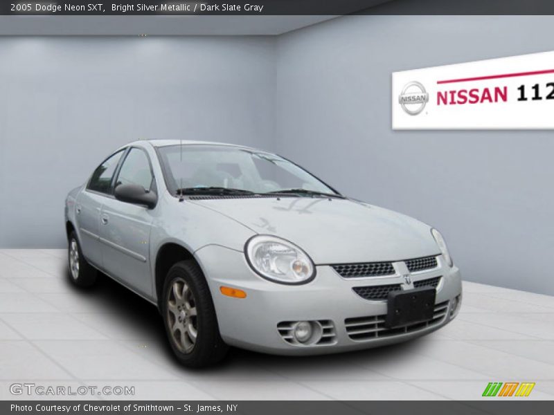 Bright Silver Metallic / Dark Slate Gray 2005 Dodge Neon SXT