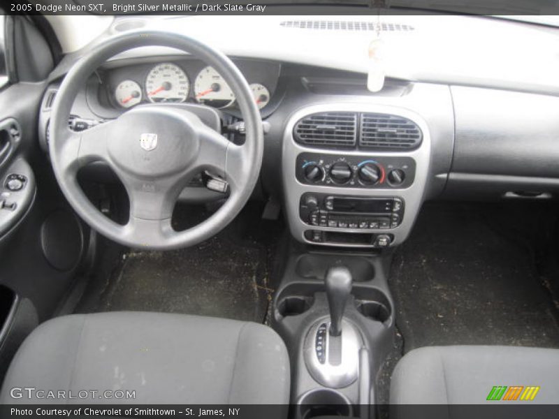 Bright Silver Metallic / Dark Slate Gray 2005 Dodge Neon SXT