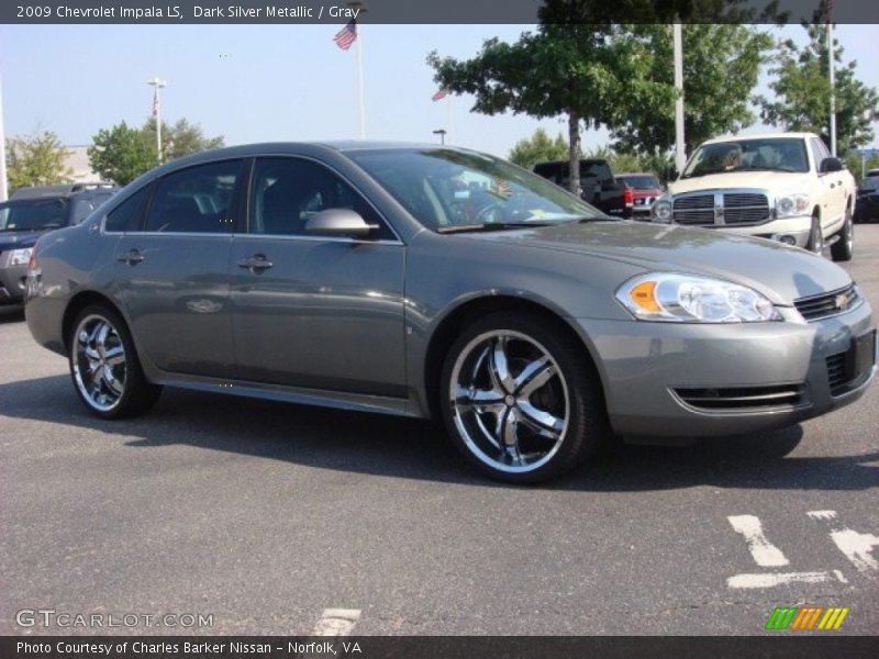 Dark Silver Metallic / Gray 2009 Chevrolet Impala LS