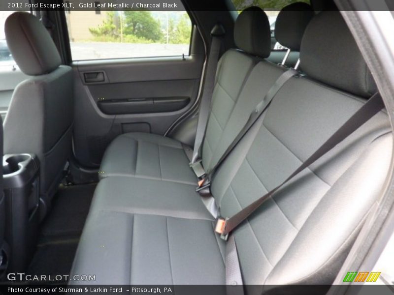 Gold Leaf Metallic / Charcoal Black 2012 Ford Escape XLT