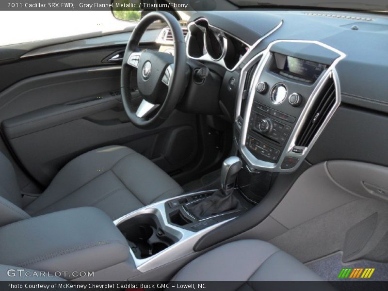 Gray Flannel Metallic / Titanium/Ebony 2011 Cadillac SRX FWD