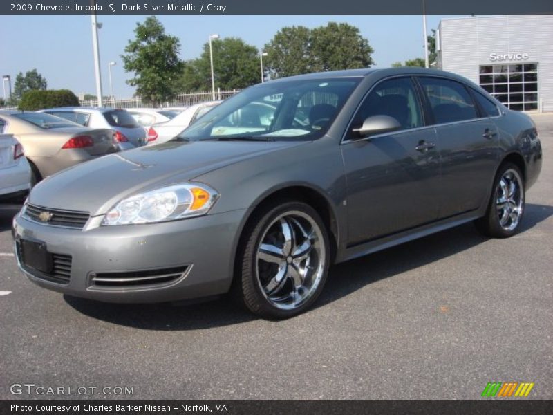 Dark Silver Metallic / Gray 2009 Chevrolet Impala LS