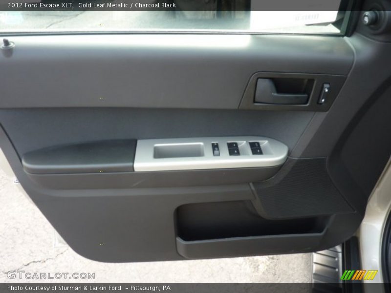 Gold Leaf Metallic / Charcoal Black 2012 Ford Escape XLT