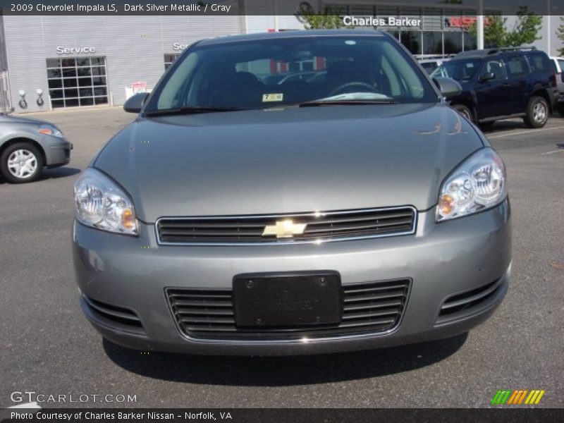 Dark Silver Metallic / Gray 2009 Chevrolet Impala LS