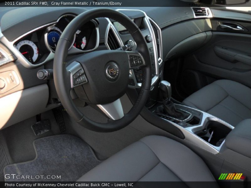 Gray Flannel Metallic / Titanium/Ebony 2011 Cadillac SRX FWD