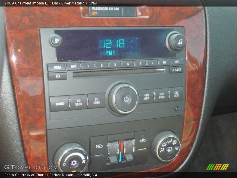 Dark Silver Metallic / Gray 2009 Chevrolet Impala LS