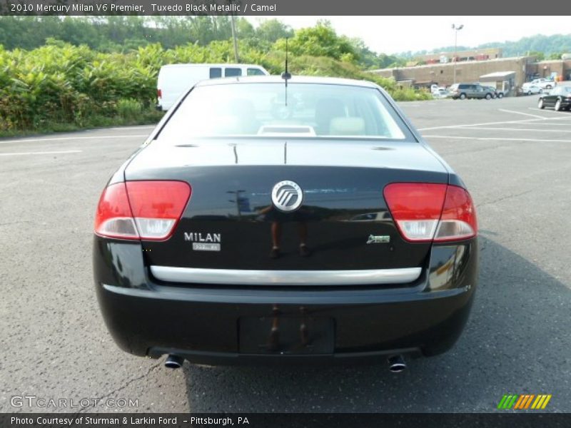 Tuxedo Black Metallic / Camel 2010 Mercury Milan V6 Premier