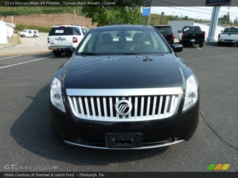 Tuxedo Black Metallic / Camel 2010 Mercury Milan V6 Premier