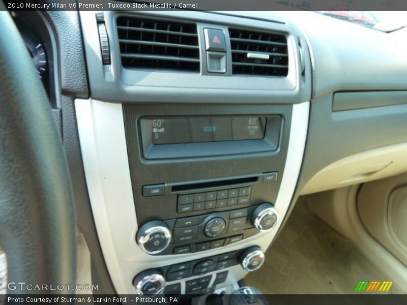 Tuxedo Black Metallic / Camel 2010 Mercury Milan V6 Premier