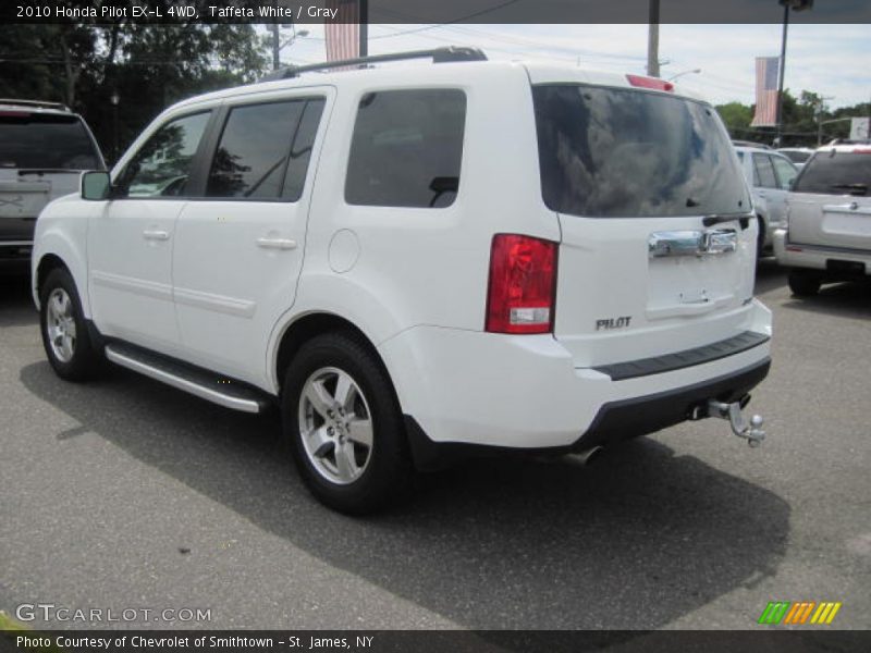 Taffeta White / Gray 2010 Honda Pilot EX-L 4WD