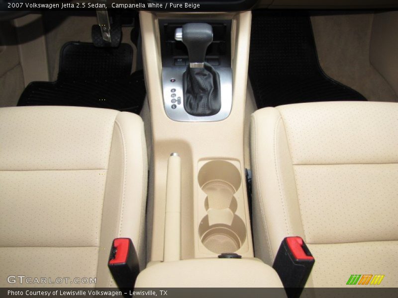 Campanella White / Pure Beige 2007 Volkswagen Jetta 2.5 Sedan