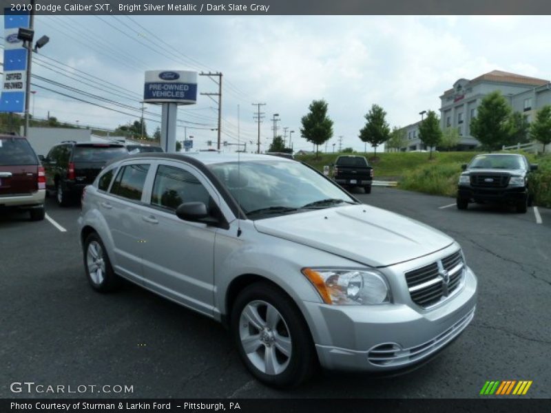 Bright Silver Metallic / Dark Slate Gray 2010 Dodge Caliber SXT