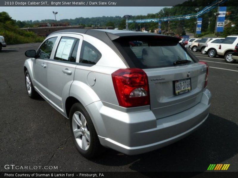 Bright Silver Metallic / Dark Slate Gray 2010 Dodge Caliber SXT