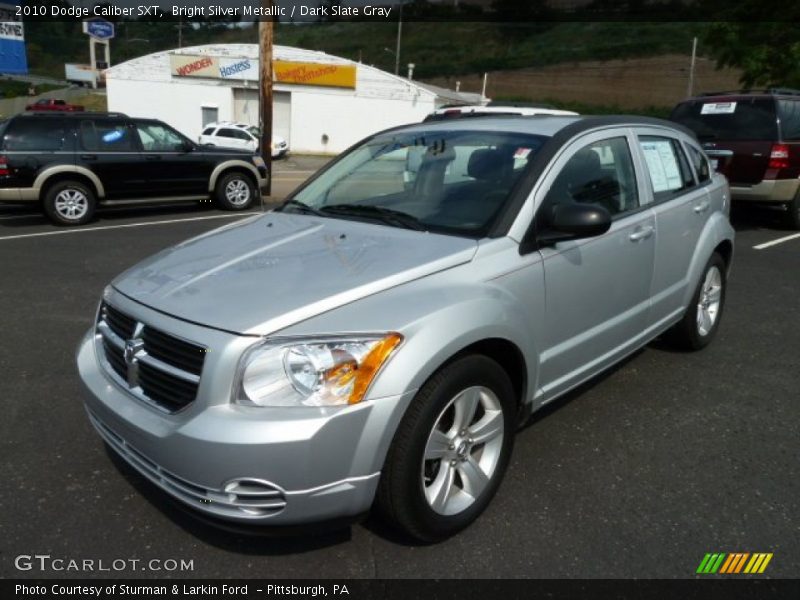 Bright Silver Metallic / Dark Slate Gray 2010 Dodge Caliber SXT