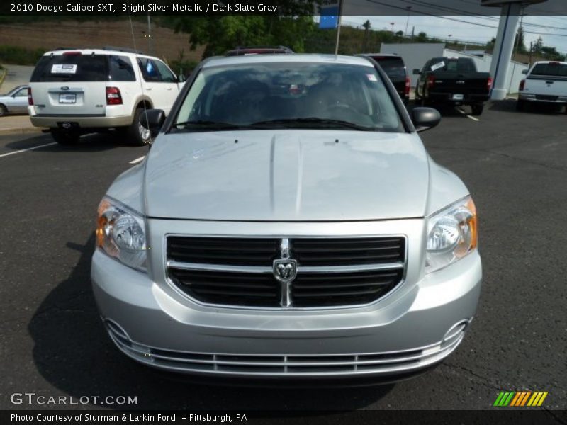 Bright Silver Metallic / Dark Slate Gray 2010 Dodge Caliber SXT