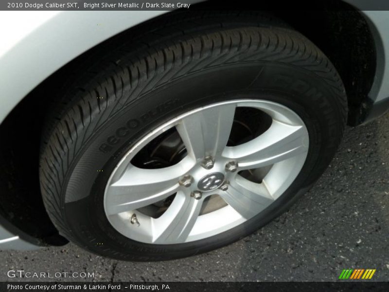 Bright Silver Metallic / Dark Slate Gray 2010 Dodge Caliber SXT