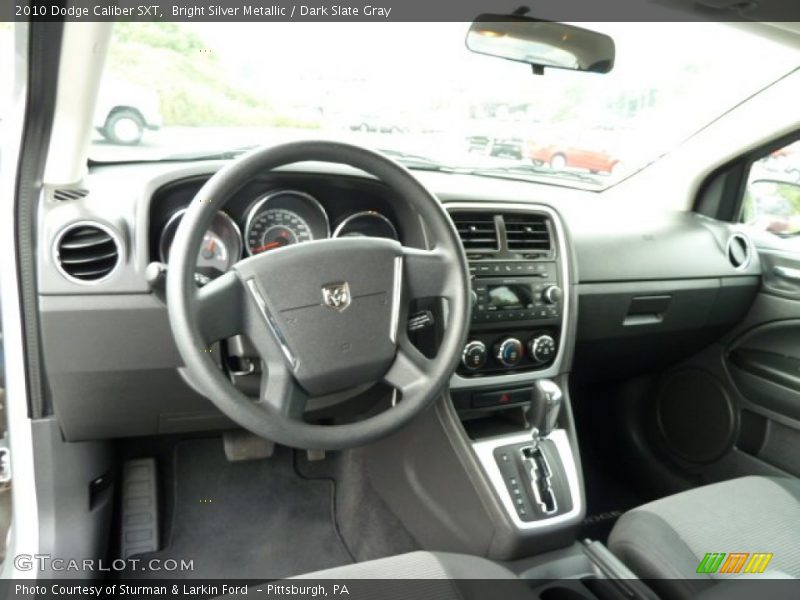 Bright Silver Metallic / Dark Slate Gray 2010 Dodge Caliber SXT