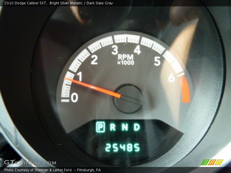 Bright Silver Metallic / Dark Slate Gray 2010 Dodge Caliber SXT