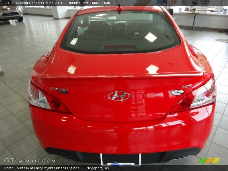 Tsukuba Red / Black Cloth 2012 Hyundai Genesis Coupe 2.0T