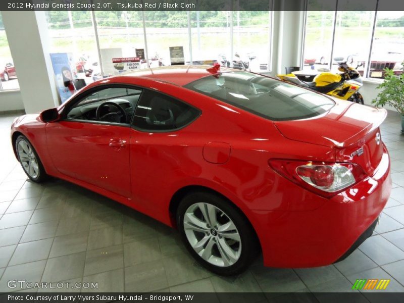Tsukuba Red / Black Cloth 2012 Hyundai Genesis Coupe 2.0T