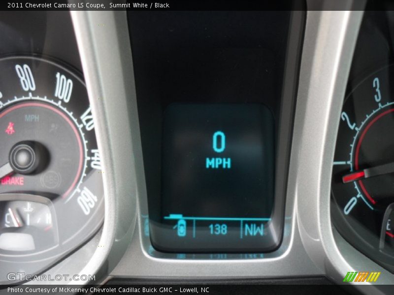 Summit White / Black 2011 Chevrolet Camaro LS Coupe