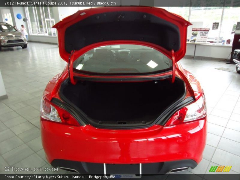  2012 Genesis Coupe 2.0T Trunk