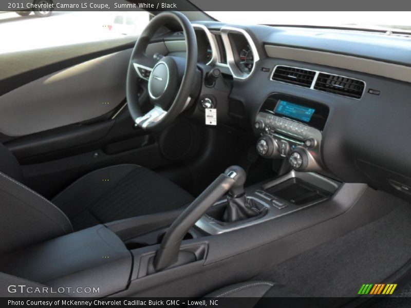 Summit White / Black 2011 Chevrolet Camaro LS Coupe