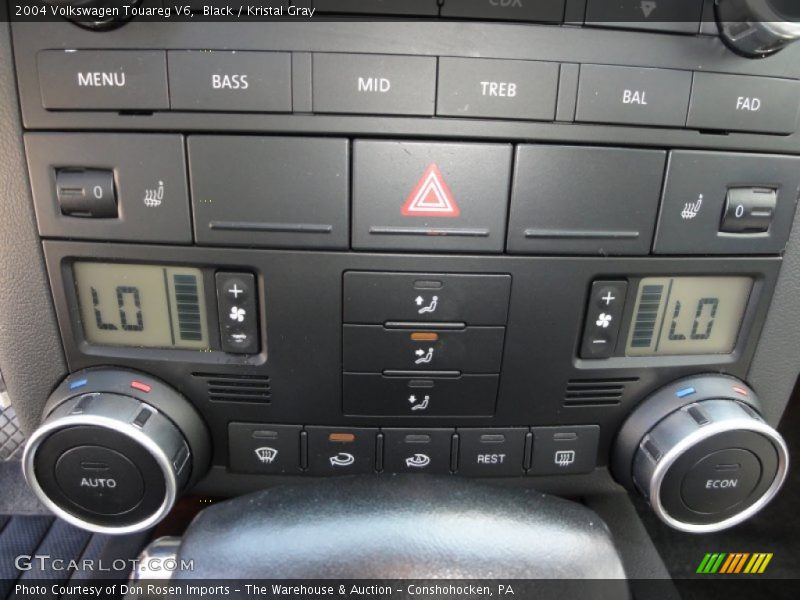 Black / Kristal Gray 2004 Volkswagen Touareg V6