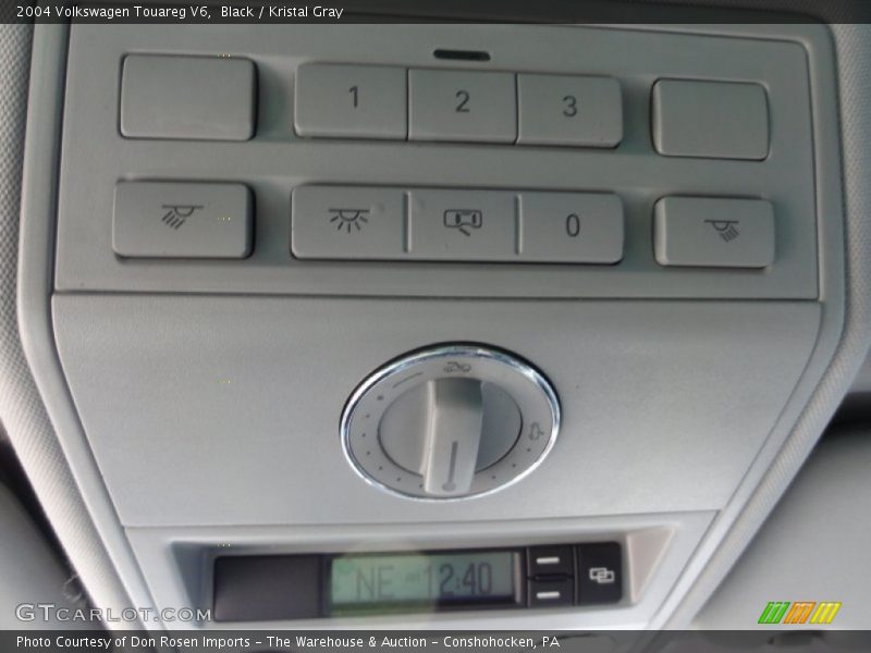 Black / Kristal Gray 2004 Volkswagen Touareg V6
