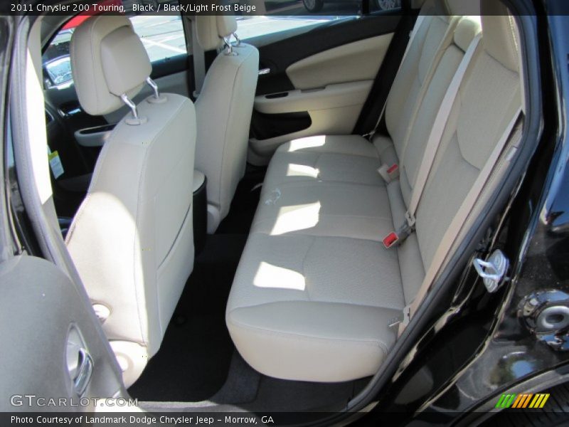 Black / Black/Light Frost Beige 2011 Chrysler 200 Touring
