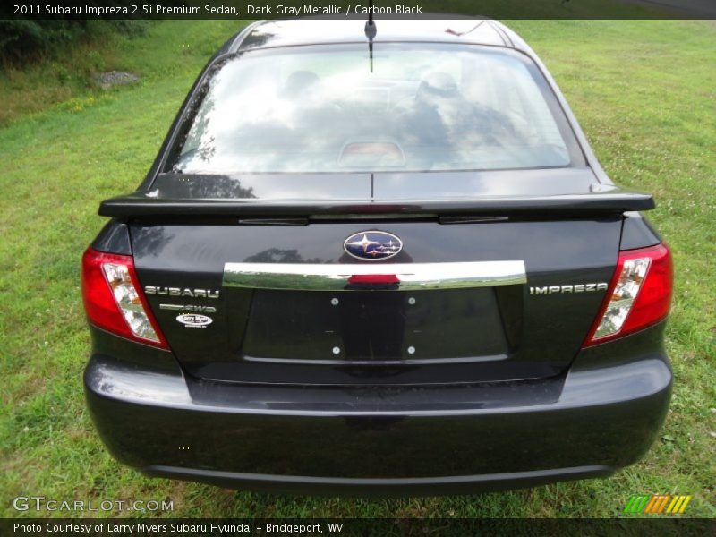 Dark Gray Metallic / Carbon Black 2011 Subaru Impreza 2.5i Premium Sedan