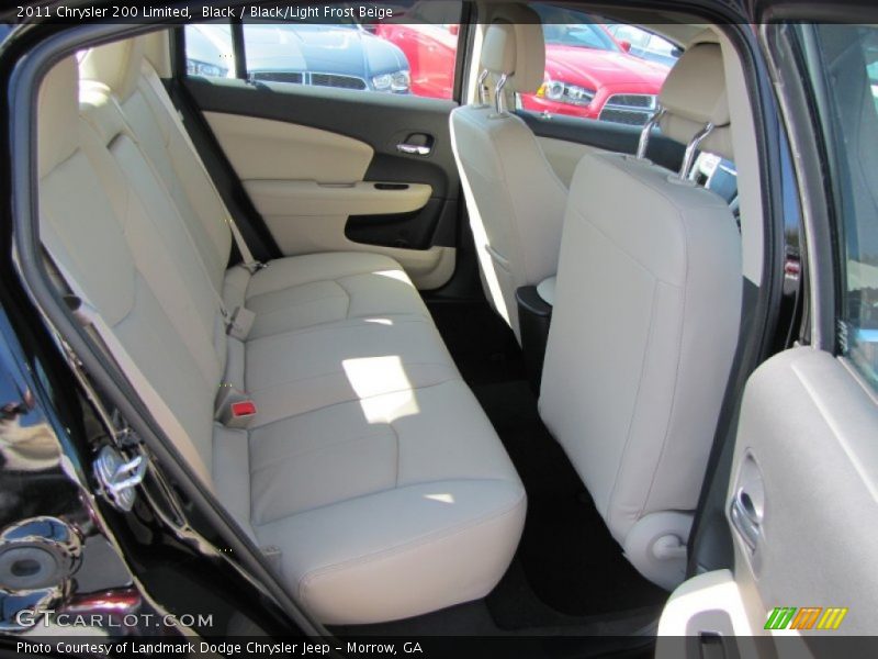 Black / Black/Light Frost Beige 2011 Chrysler 200 Limited