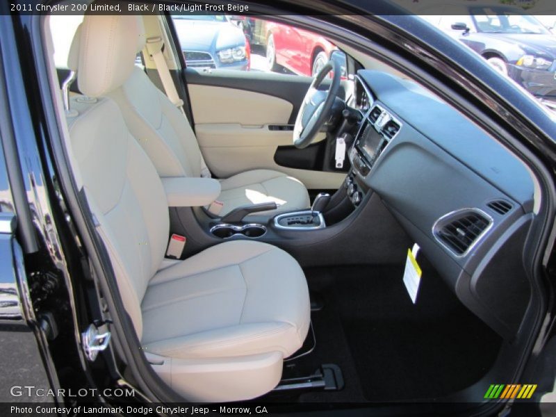 Black / Black/Light Frost Beige 2011 Chrysler 200 Limited